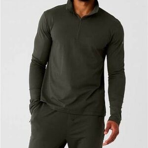 NWT Alo Yoga Conquer 1/4 Zip Reform Long Sleeve Medium